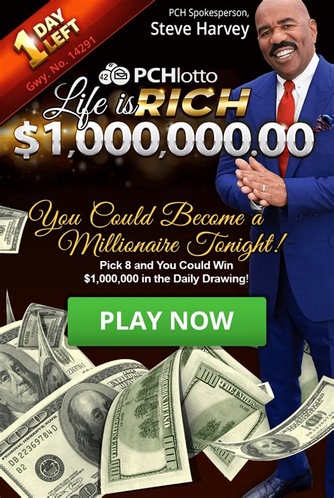 pch life is rich lotto.